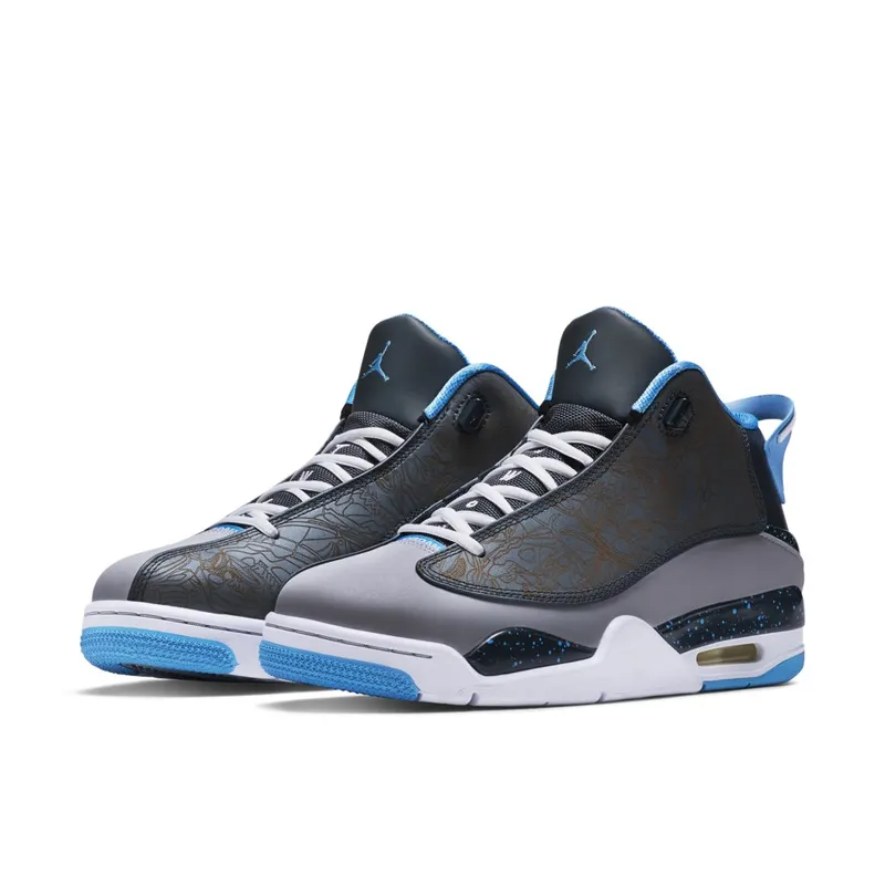 Jordan Dub Zero Wolf Grey University Blue Wolf Grey/University Blue-Classic Charcoal-White (311046-007)