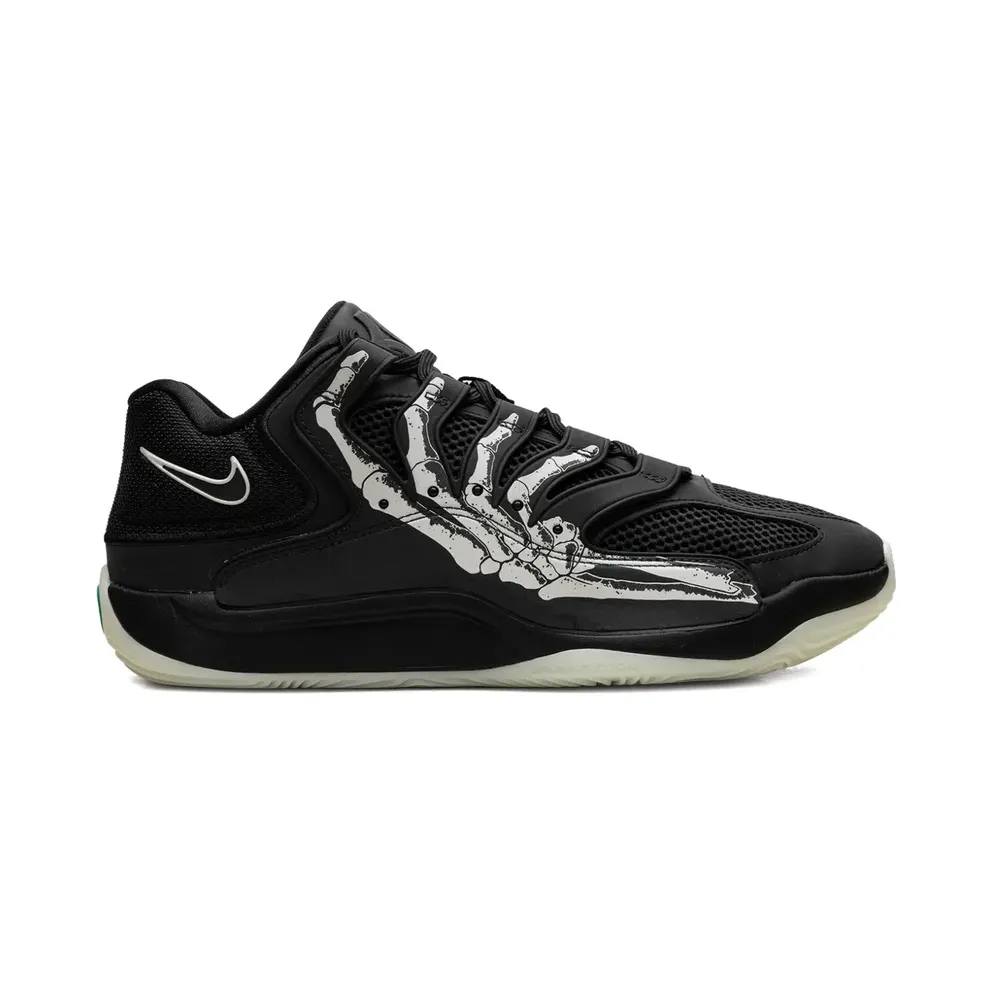 Nike KD18 Slim Reaper sneakers met skeletprint – Schwarz (IM1347)