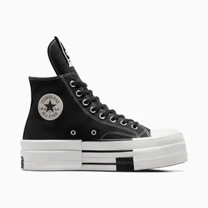 Converse DRKSHDW Chuck Taylor All Star DBL DRKSTAR Hi Rick Owens DRKSTAR Black (A04954C)
