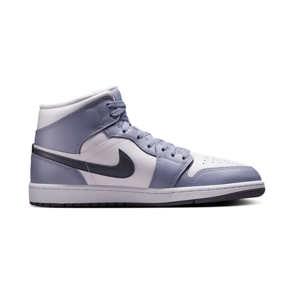 Jordan 1 MID “White / Dark Blue Grey / Indigo Haze” (DQ8426-145)