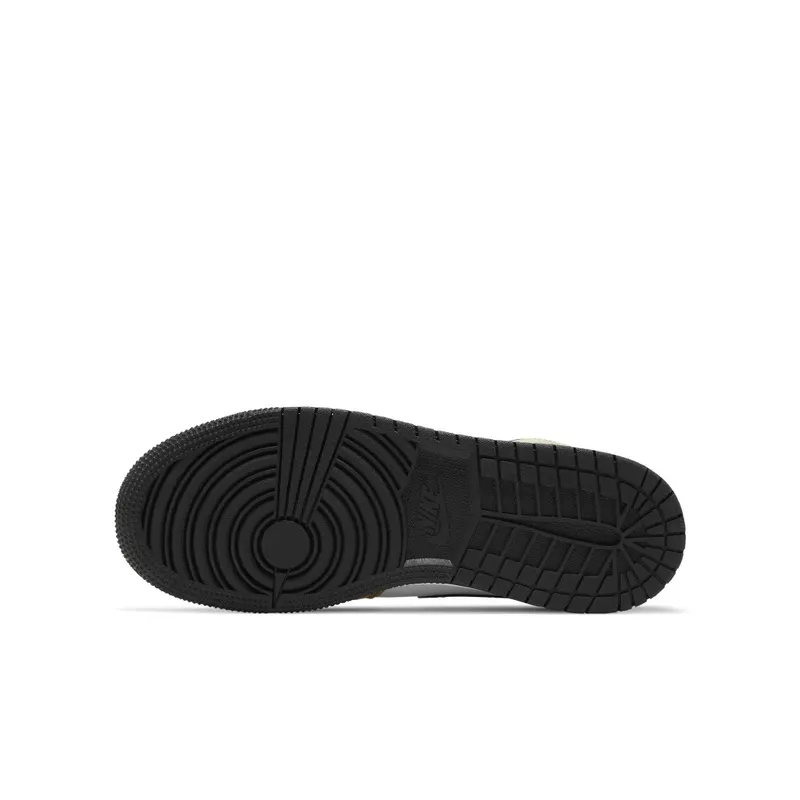 Jordan 1 Mid Metallic Gold Black White (GS) Metallic Gold/Black-White-Black (DC1420-700)