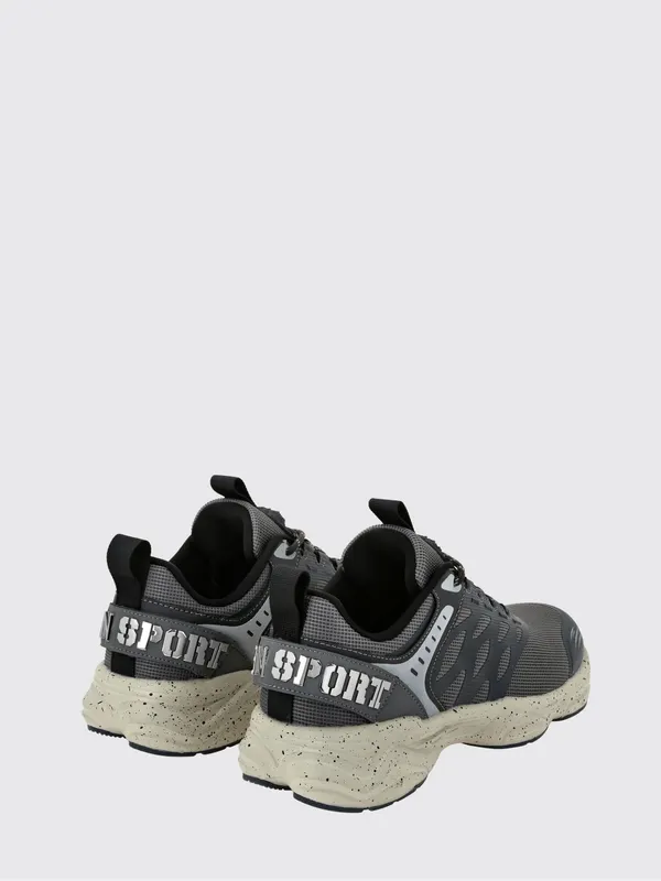 Plein Sport Venom Striker Gen. X.05 Low-Top Sneakers in Mesh with Rear Logo Grey (SAESUSC0740STE003N1072) (2)