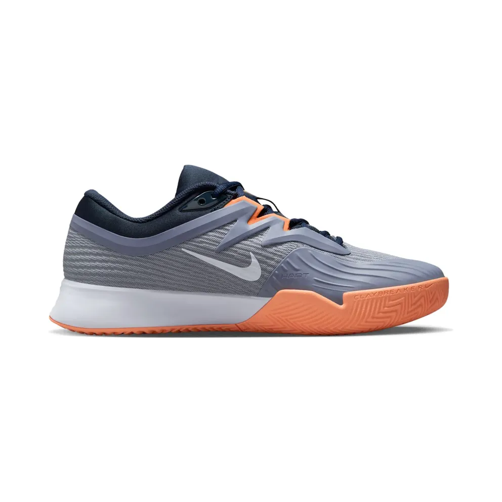 Nike Vapor Pro 3 Clay Ashen Slate Obsidian Light Armory Blue Football Grey (HQ6034-400)