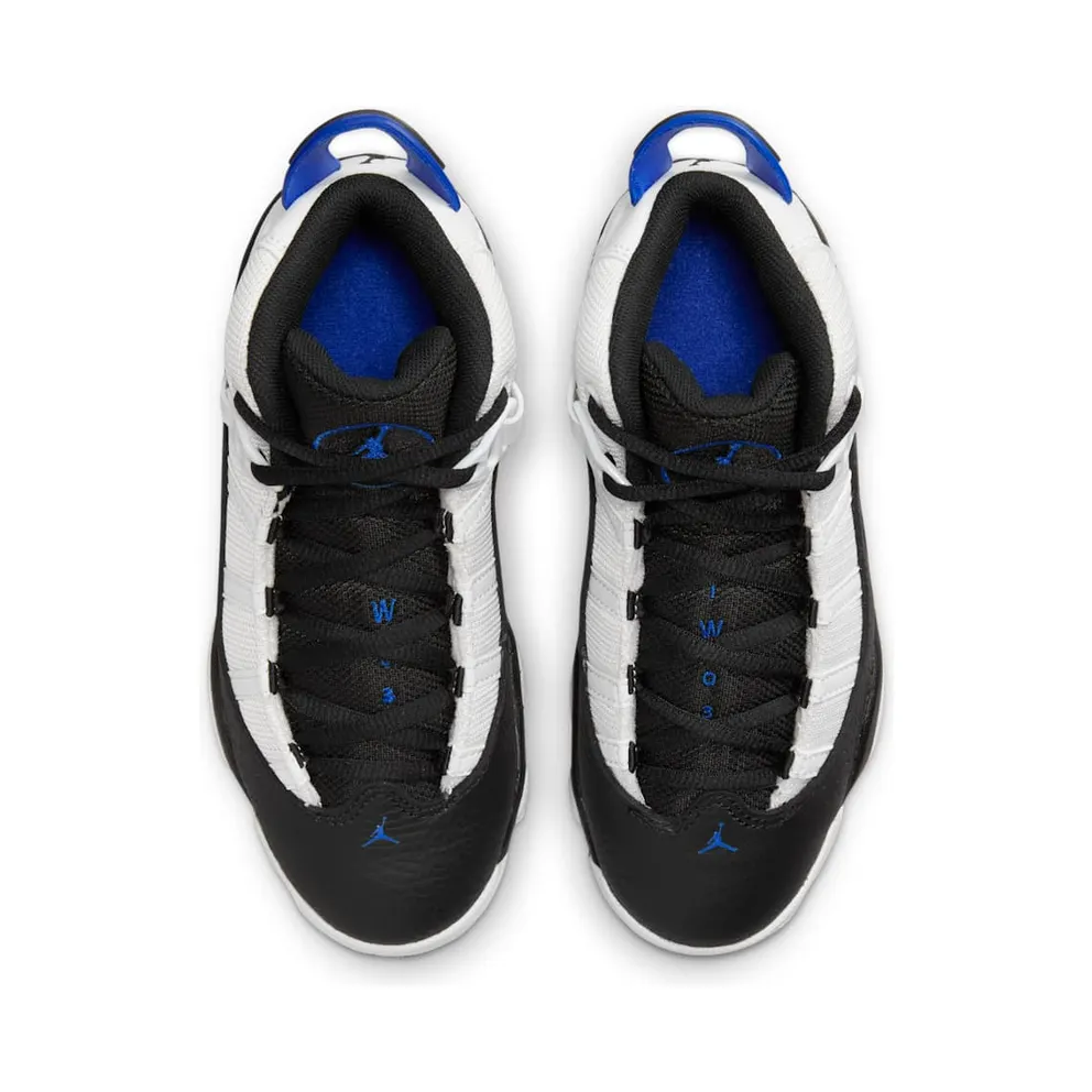 Jordan 6 Rings White Black Game Royal (323432-142)