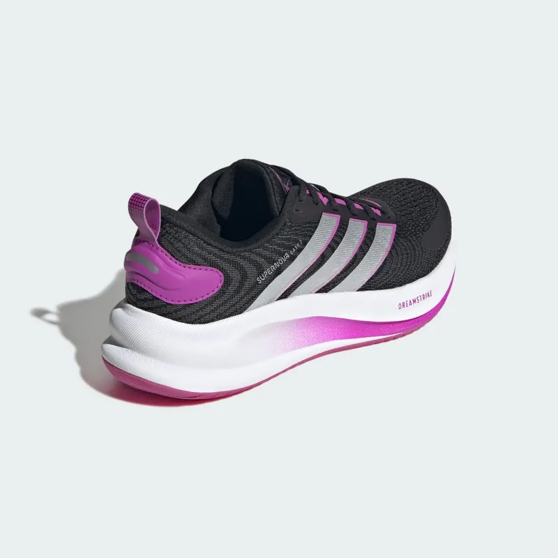 Adidas ADIDAS MINECRAFT SUPERNOVA EASE 2 Junior Running Shoes Core Black / Silver Metallic / Purple Burst (KJ9657)