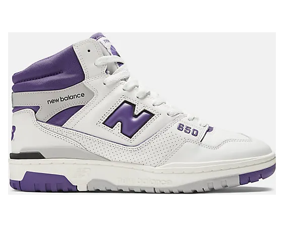 New Balance 650R White Interstellar Purple (BB650RCF)