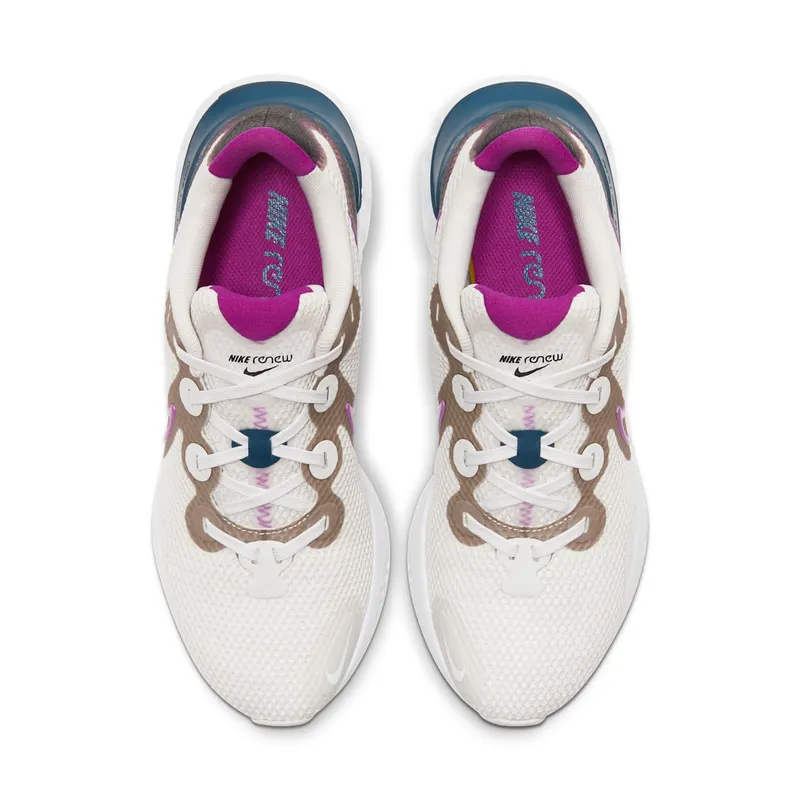 Nike Renew Run Platinum Tint (W) Platinum Tint/White-Black-Vivid Purple (CK6360-002)