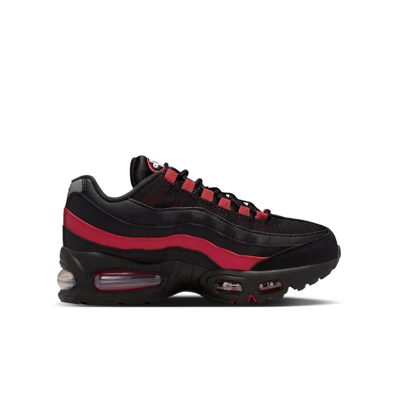 Nike Air Max 95 Black / Team Crimson / Wolf Grey (II4130-015)