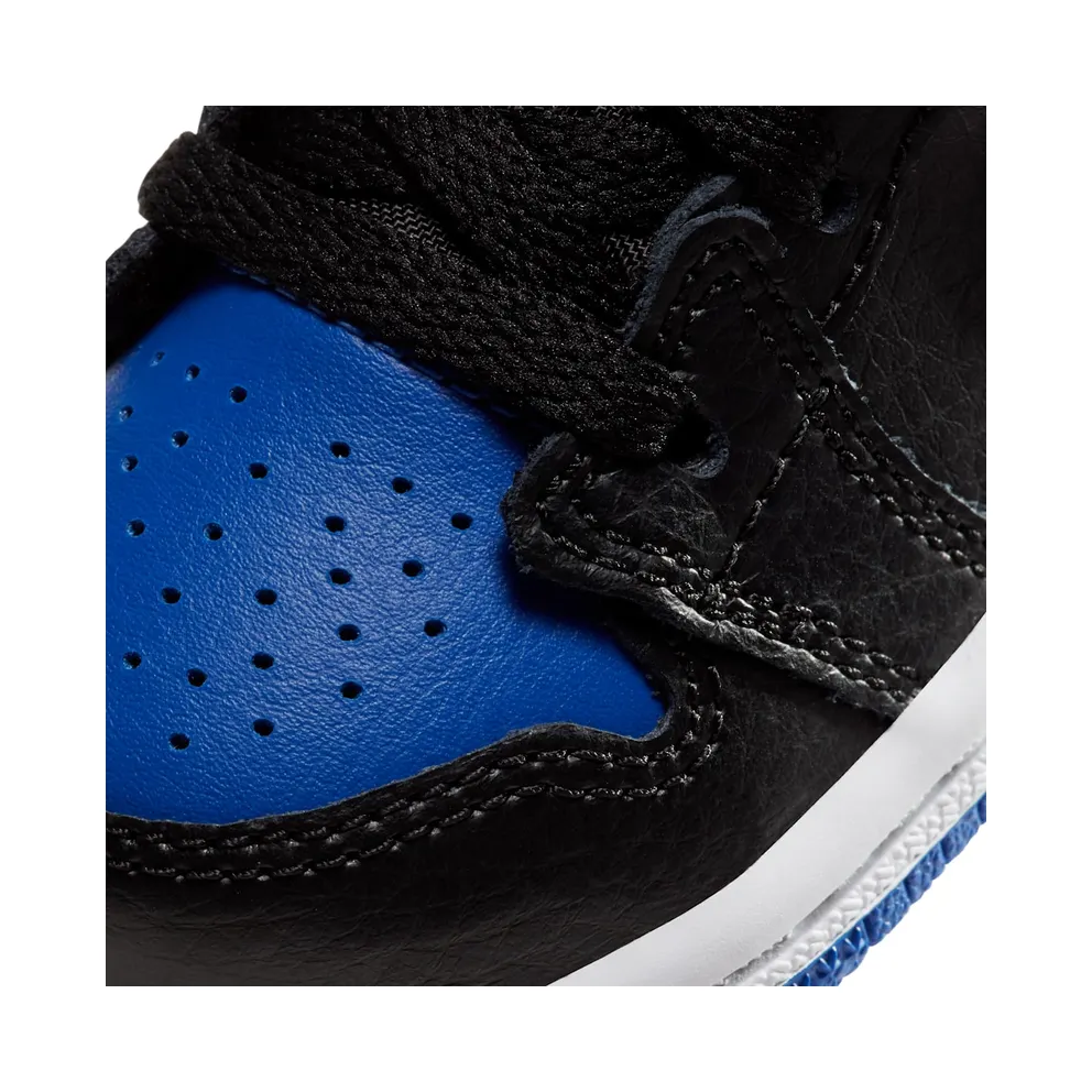 Jordan 1 Mid Royal 2020 (TD) Black/White-Hyper Royal (640735-068)