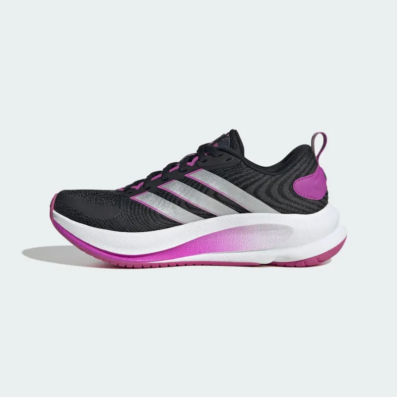 Adidas ADIDAS MINECRAFT SUPERNOVA EASE 2 Junior Running Shoes Core Black / Silver Metallic / Purple Burst (KJ9657)