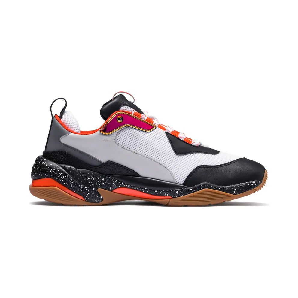 Puma Thunder Electric Black White Orange Puma Black/White-Orange (367996-01)