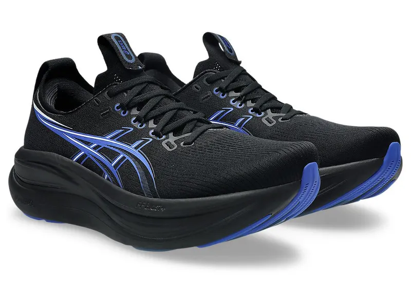 ASICS GEL-NIMBUS 28 “Black / Neon Blue” (1011C127-004)