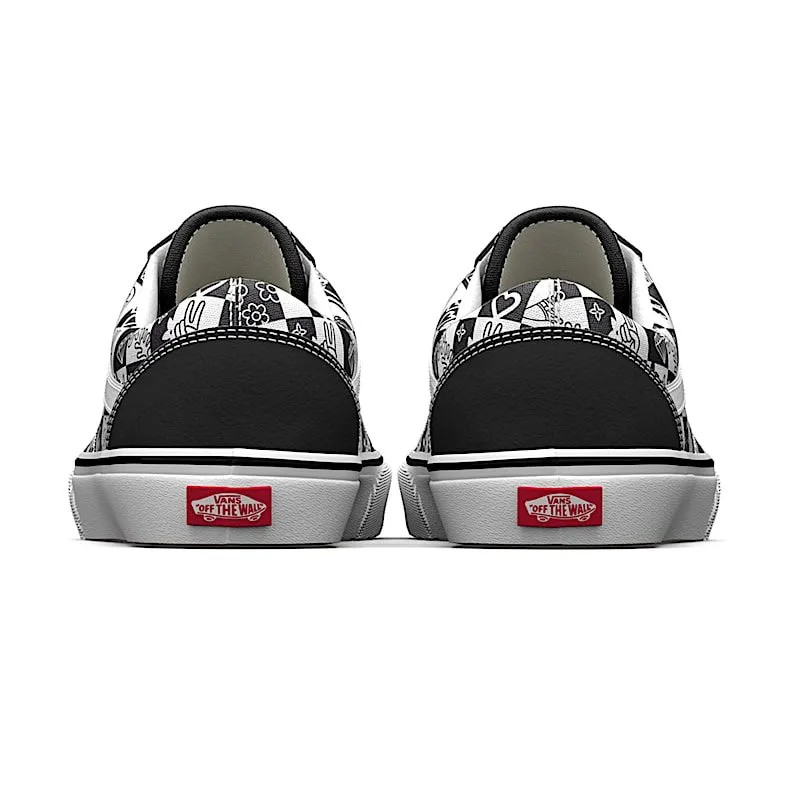 Vans Old Skool Doodle Checkerboard (VN0A7Q2J6U6)
