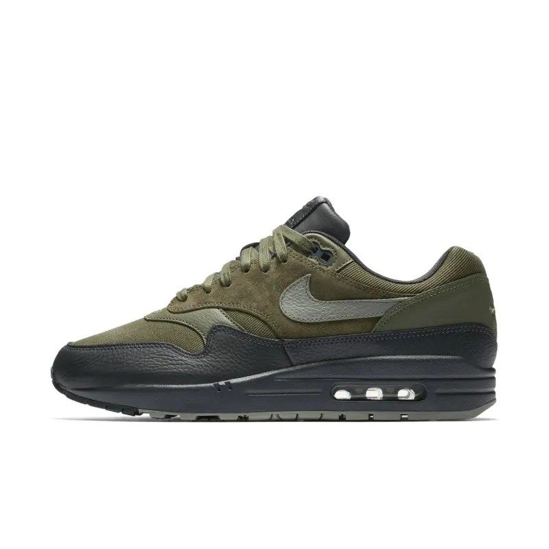 Nike Air Max 1 Premium Dark Stucco Medium Olive/Dark Stucco-Anthracite (875844-201)