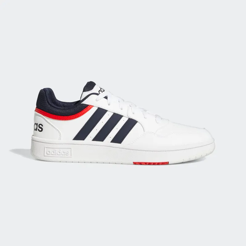 Adidas Hoops 3.0 Low Classic Vintage Cloud White / Legend Ink / Vivid Red (GY5427)