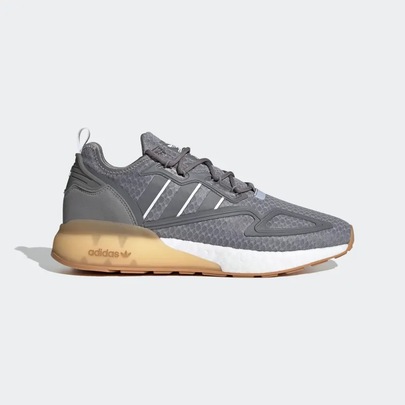 adidas ZX 2K Boost Grey Three / Cloud White / Gum (G58083)