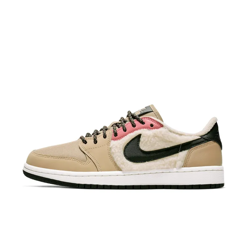 Jordan 1 Retro Low Utility Pack (W) Parachute Beige/Black-Beach-Lava Glow (AQ0828-200)