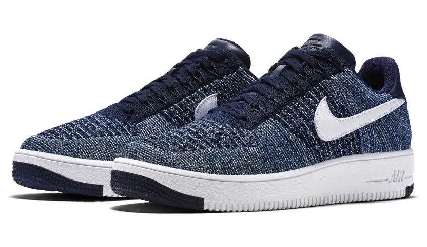 Nike Air Force 1 Low Flyknit Obsidian (817419-400)