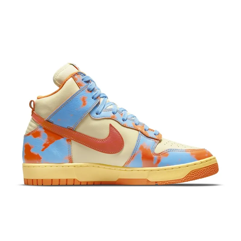 Nike Dunk High 1985 Orange Acid Wash – “Orange / Blue” (DD9404-800)