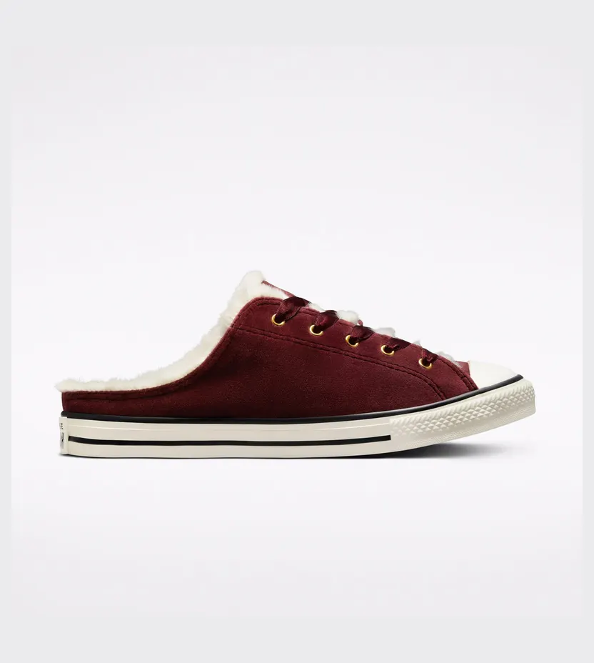Converse Welcome to the Wild Chuck Taylor All Star Dainty Mule Deep Bordeaux/egret/zwart (572506C)
