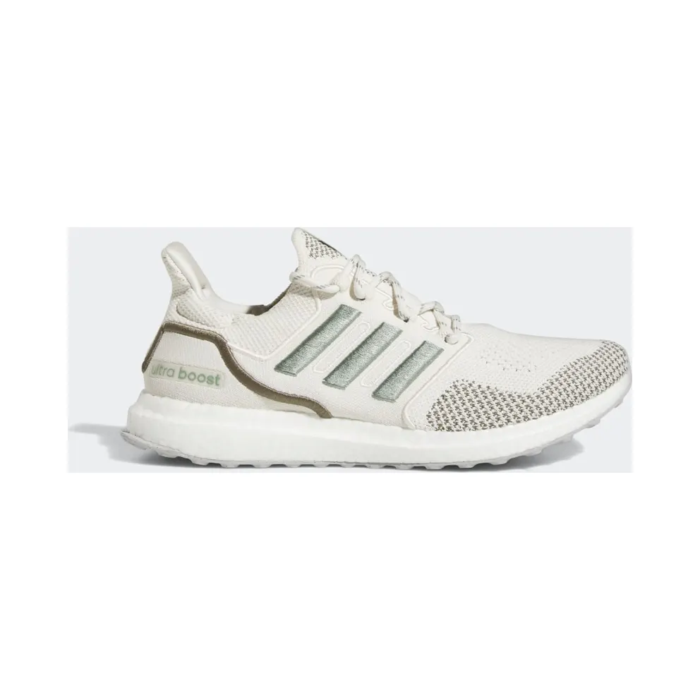 adidas Ultraboost 1.0 Schuh Chalk White / Silver Green / Olive Strata (HQ6441)
