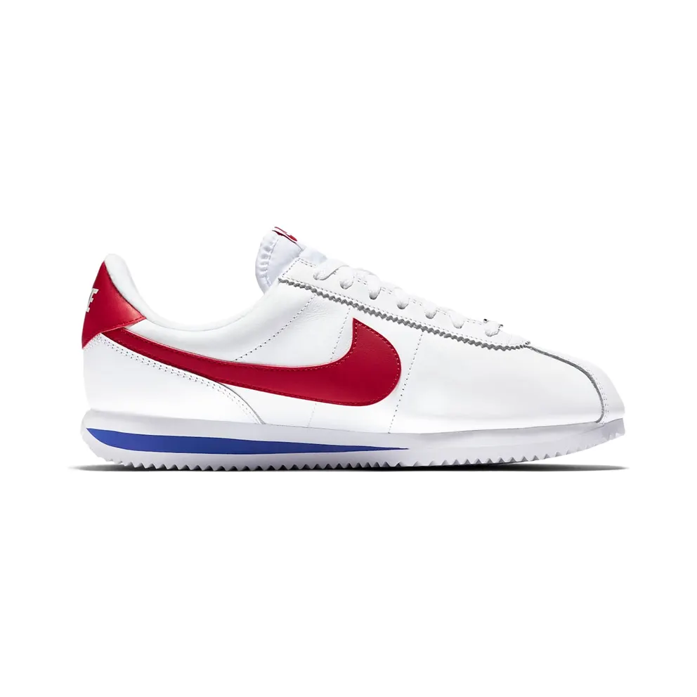 Nike Cortez Basic Leather Forrest Gump (2017) White/Varsity Red-Varsity Royal (882254-164)