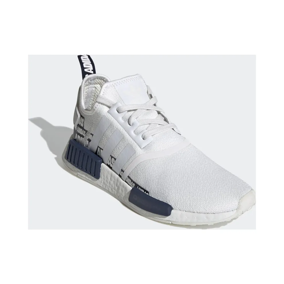 adidas NMD R1 Label Pack Crystal White Crystal White/Crystal White/Collegiate Navy (FX6795)