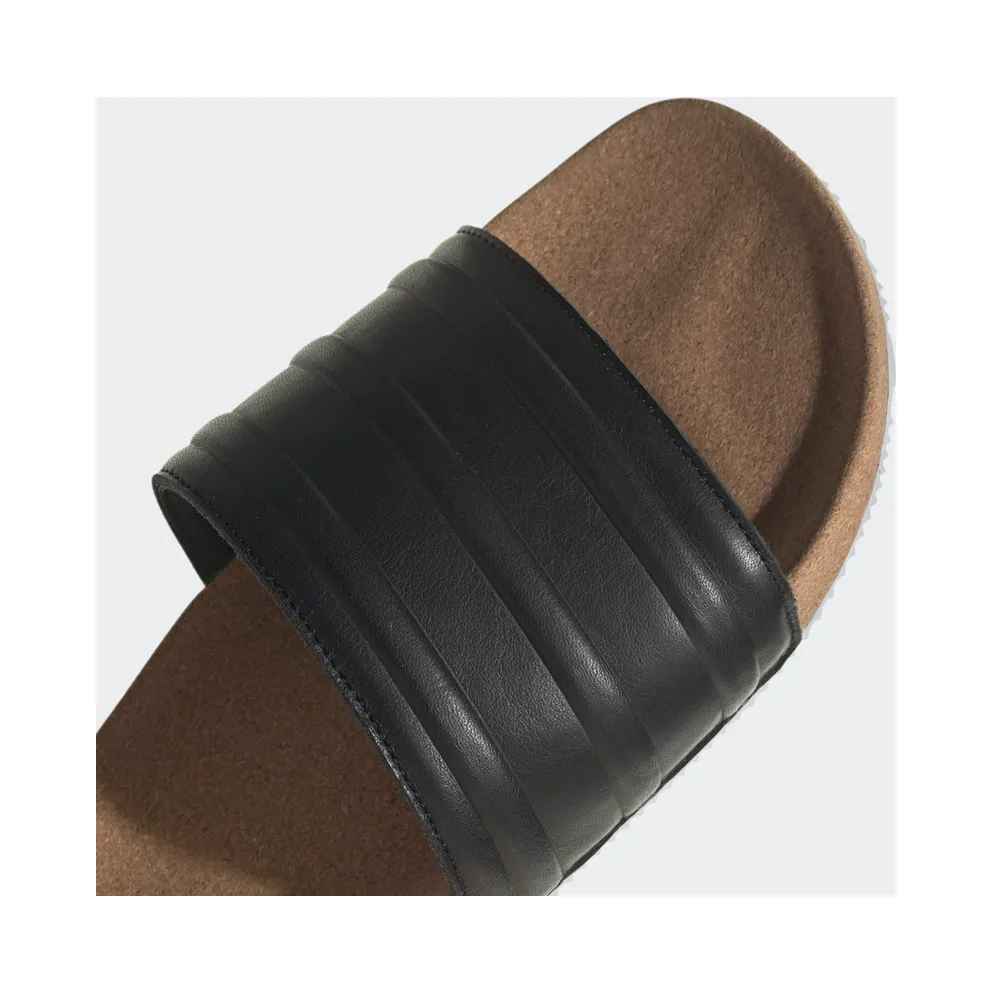 Adidas Island Club Adilette Premium Slides Core Black / Core Black / Light Solid Grey (HQ1998)