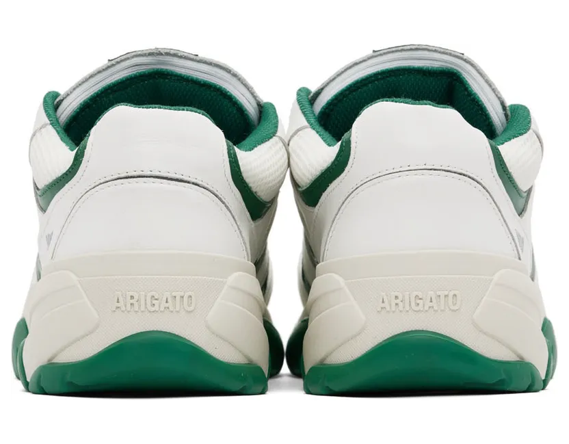 Axel Arigato White & Green Catfish Lo Sneakers (F0051012) (2)