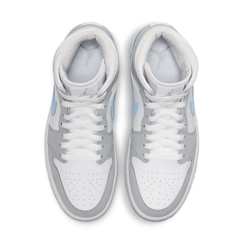 Air Jordan 1 Mid Wolf Grey (2021) (BQ6472-105)