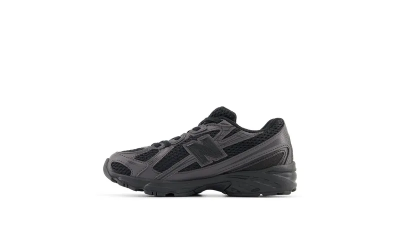 New Balance 740 Bungee Lace PS “Black Cement” (PZ740BO)