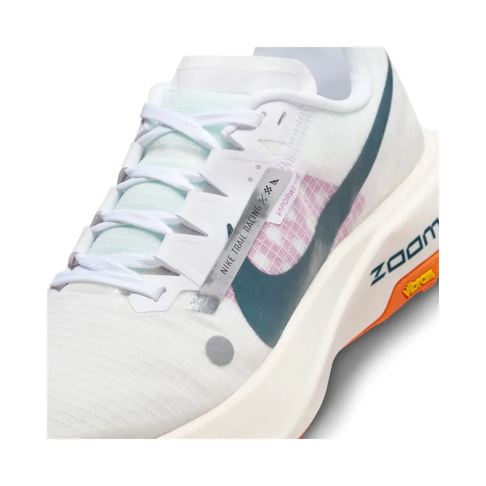 Nike ZoomX Ultrafly Trail White Safety Orange Vivid Grape (DZ0489-101)