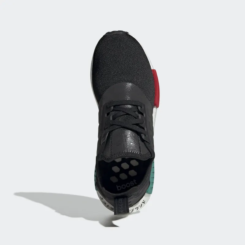 adidas NMD_R1 Core Black Core Black/Glory Green/Lush Red (EF4260)