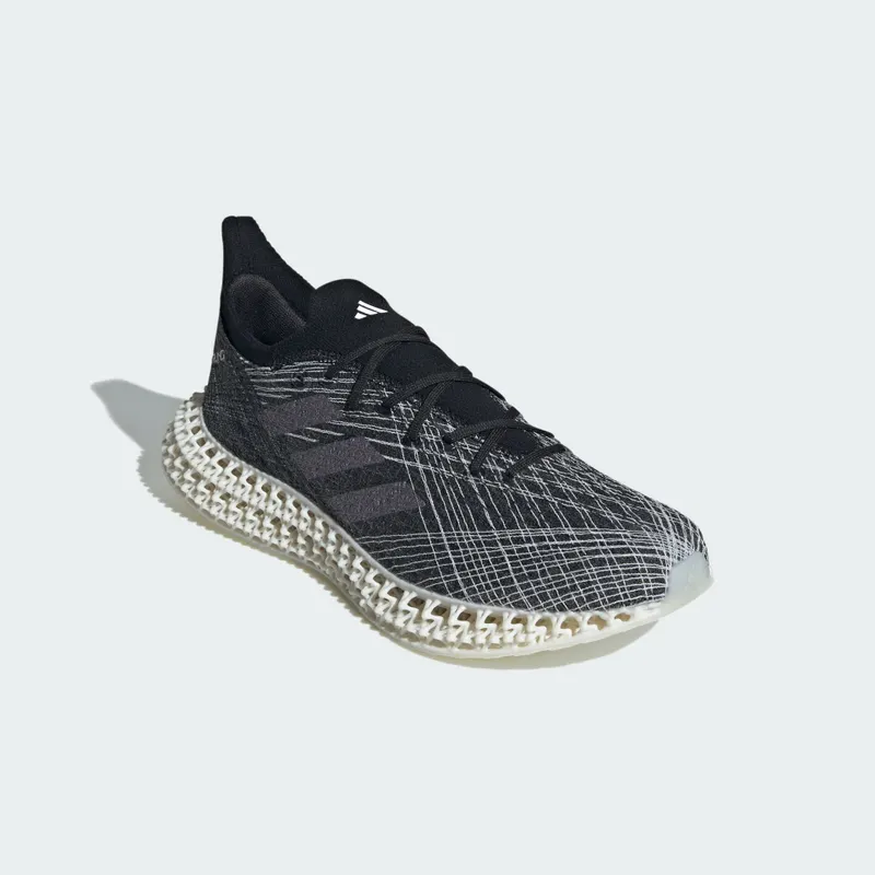 Adidas 4DFWD x STRUNG Running Shoes Core Black / Grey Five / Cloud White (ID8893)