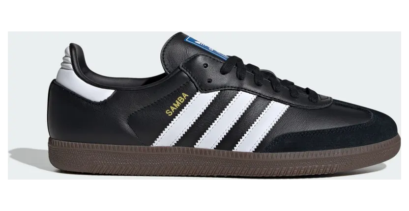 adidas Samba OG Core Black / Cloud White / Gum5 (B75807)