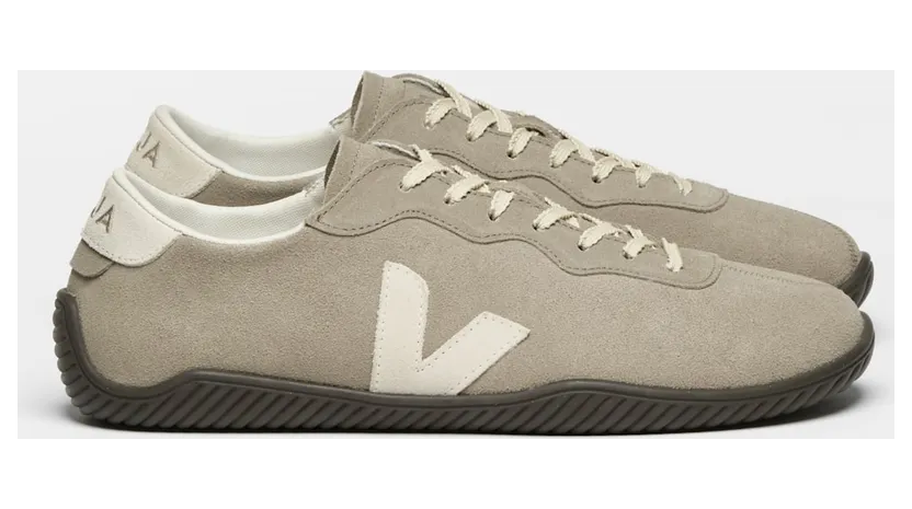 VEJA Jitsu suede logo-patch sneakers – Beige (NS0322317)