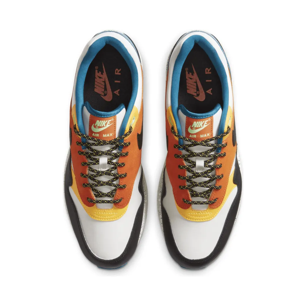 Nike Air Max 1 Multi Mix White/Black-Rust-Blue (CZ8140-001)