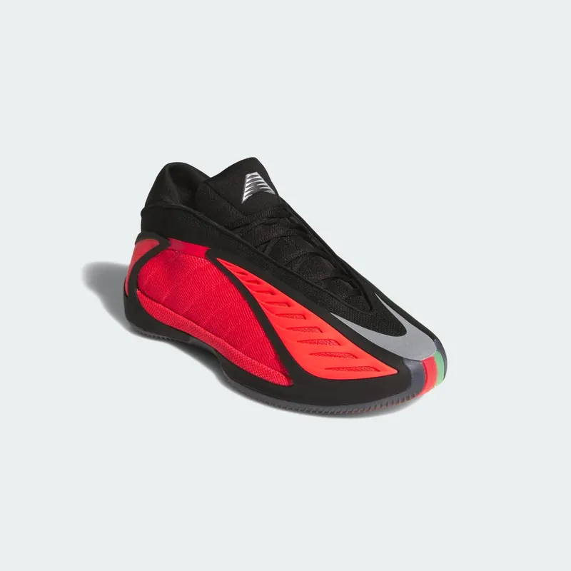 Adidas Anthony Edwards 2 Core Black / Lucid Red / Lucid Lemon (JQ9503)