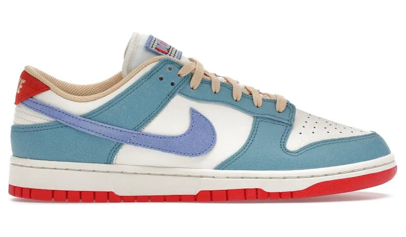Nike Dunk Low Premium Denim Turquoise (HJ9112-110)