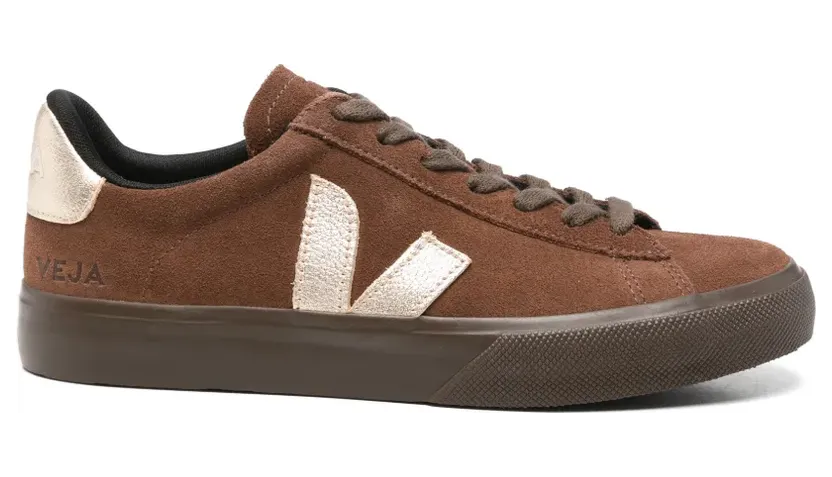 VEJA Sneakers met logopatch – Bruin (CPW0321810A)