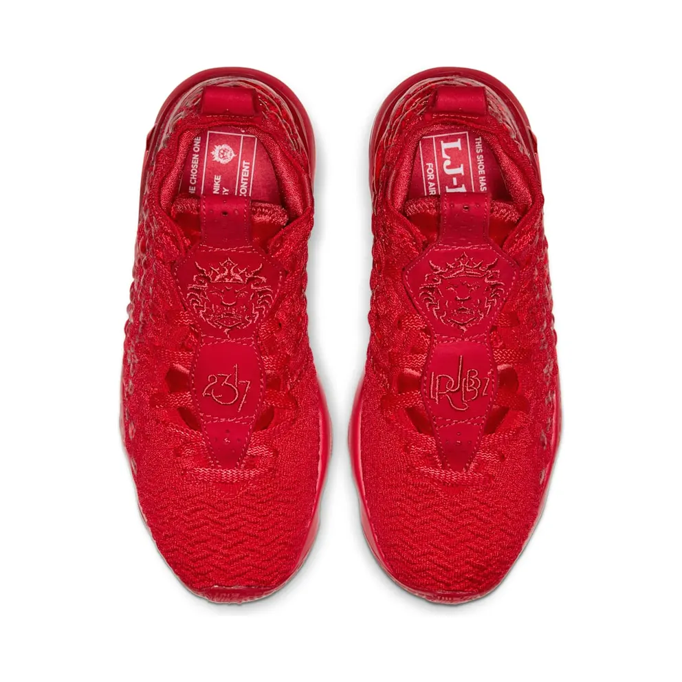 Nike LeBron 17 Red Carpet (GS) University Red/University Red (BQ5594-600)