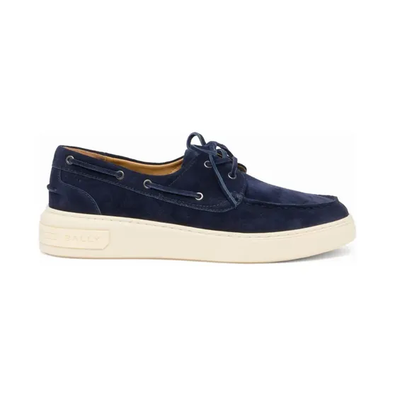 Bally aus Wildleder “Blue” (MSK0GESU009S)