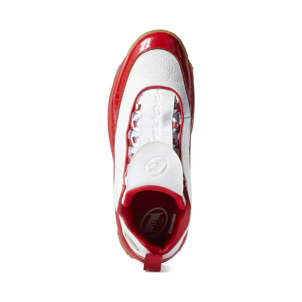 Reebok Iverson Legacy Red White Red/White-Black-Brass (Other Brands Reebok)