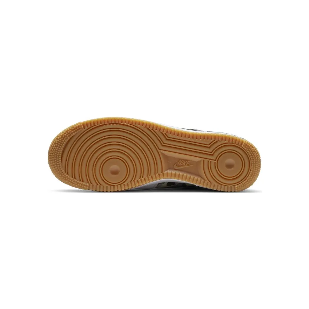 Nike Air Force 1 Low White Ripstop Camo Black Gum White/Black-Gum (CZ7891-100)