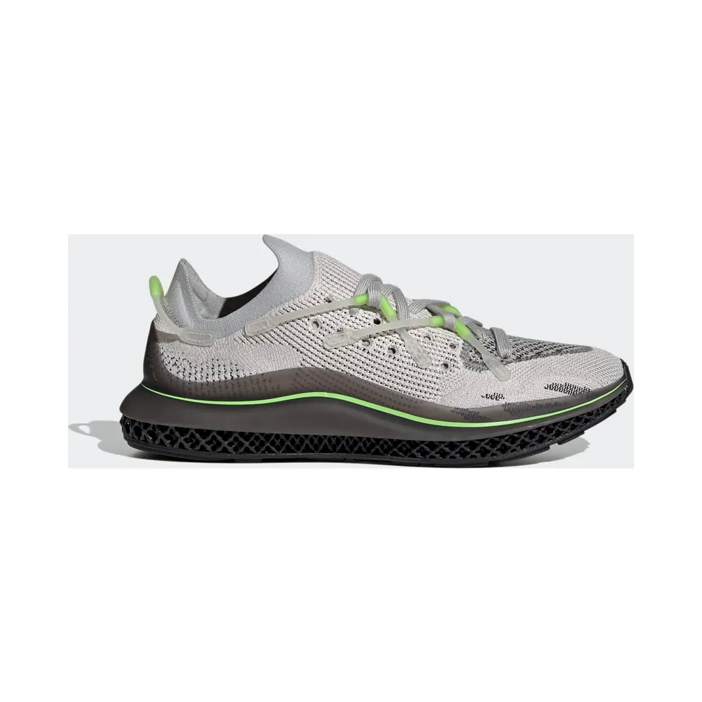 adidas 4D Fusio Schuh Grey One / Core Black / Signal Green (H04511)
