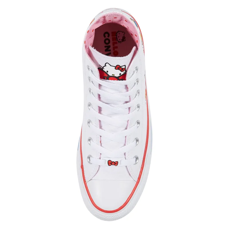 Converse Chuck Taylor All-Star Hi Hello Kitty White White/Prism Pink-White (162944C)