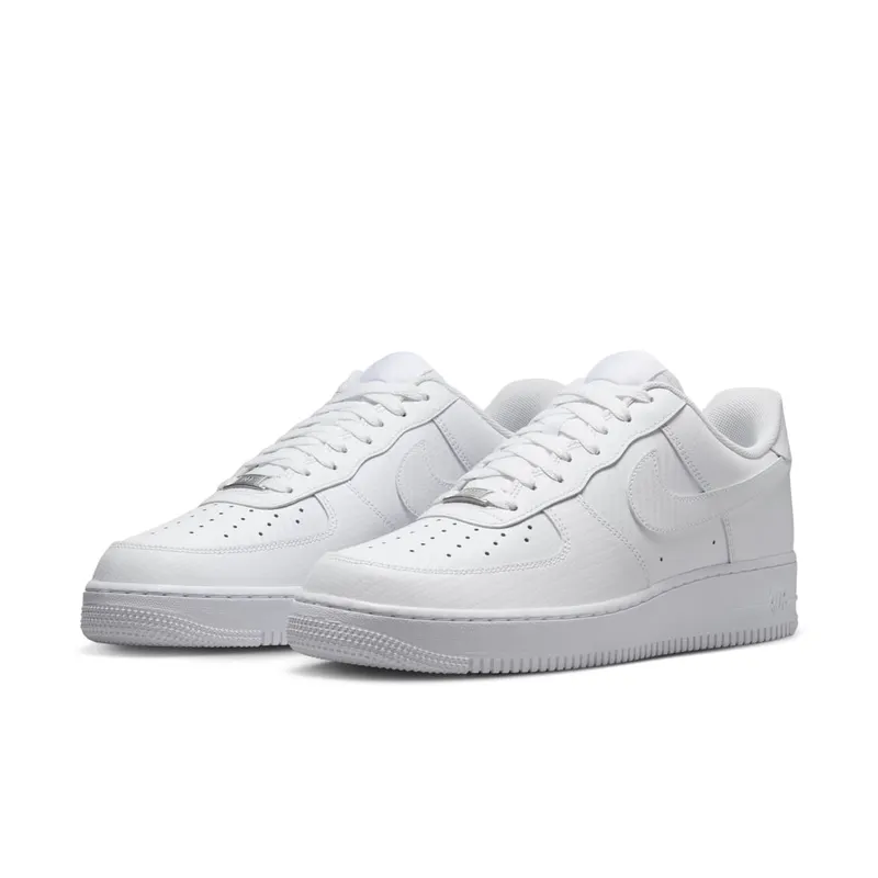 Nike Air Force 1 Low ’07 LV8 “White Carbon Fiber” (HF2886-100)