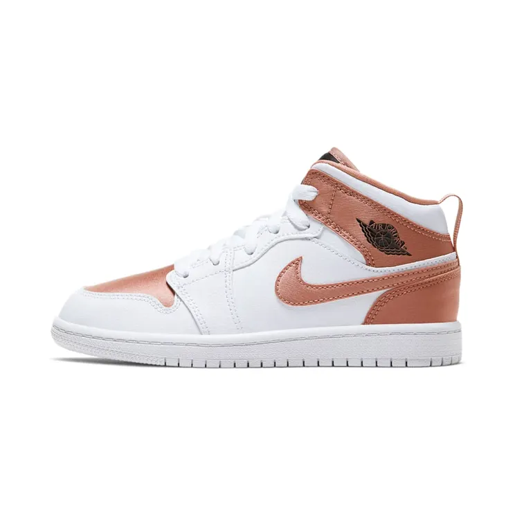 Jordan 1 Mid White Rose Gold (640737-190)