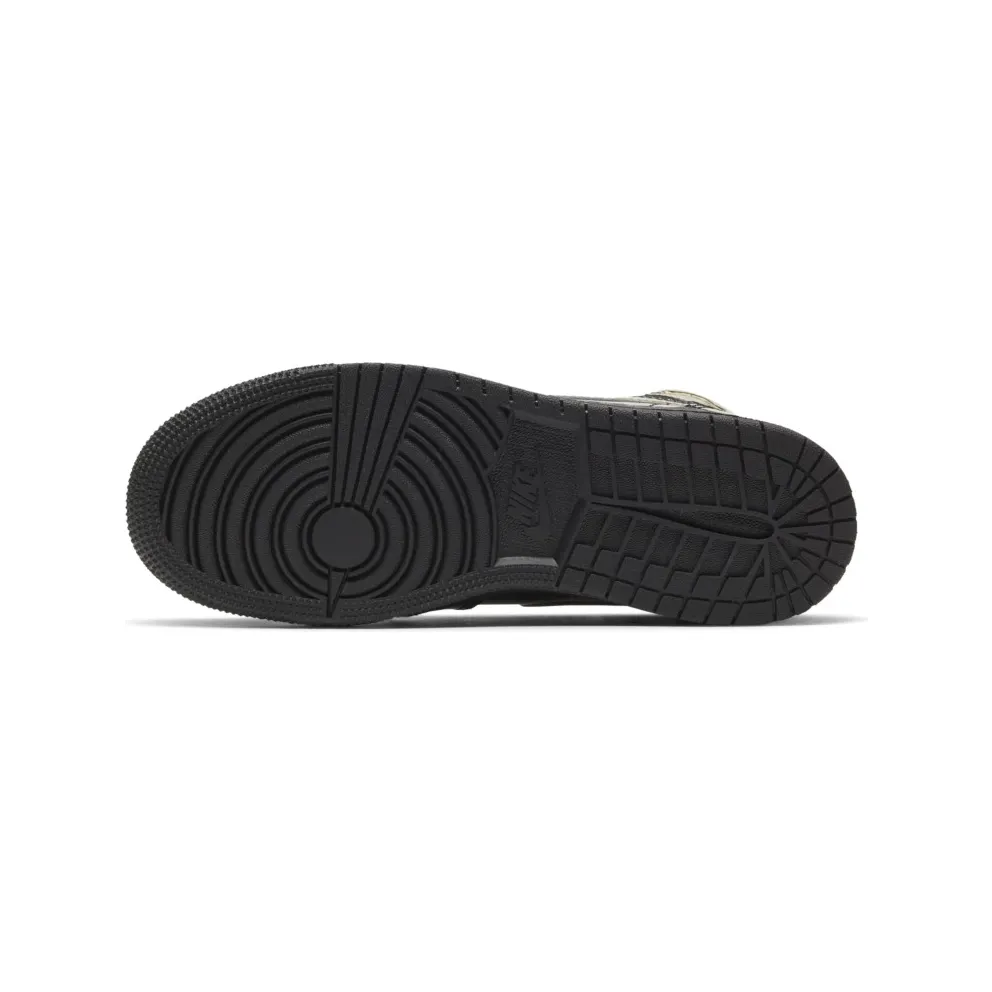Jordan 1 Retro High Black Metallic Gold 2020 (GS) Black/Black-Metallic Gold (575441-032)