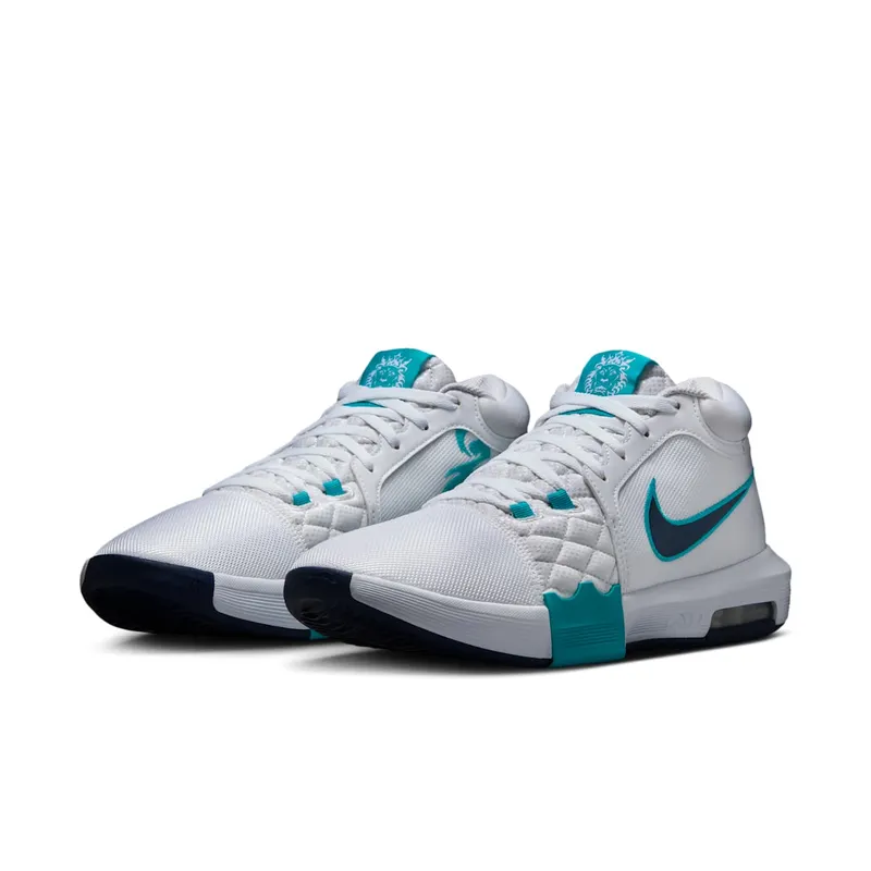 Nike LeBron Witness 8 White Dusty Cactus Obsidian (HQ2139-101)